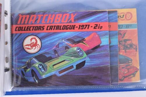 Quantity Of Matchbox Superfast Catalogues/Leaflets