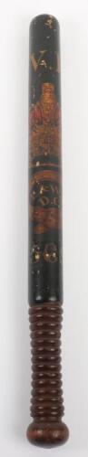 Victorian East & West India Dock Company Painted Police Truncheon