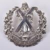 Hallmarked Silver Cameron Highlanders Officers Glengarry Badge