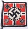 Extremely Rare Third Reich Vehicle Pennant of Generalfeldmarschall Werner von Blomberg Reichsminister of War & Commander-in-Chief of the German Armed Forces - 2