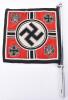 Extremely Rare Third Reich Vehicle Pennant of Generalfeldmarschall Werner von Blomberg Reichsminister of War & Commander-in-Chief of the German Armed Forces - 6