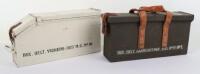 No. 8 Metal Vickers Machine Gun Belt Ammunition Box