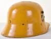 Austrian Transitional American 4th Infantry Division “War Art” Steel Helmet - 13
