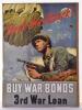 WW2 American War Bonds Poster “Back the Attack!”