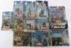 Eleven Hasbro Star Wars Action carded figures, circa 2002
