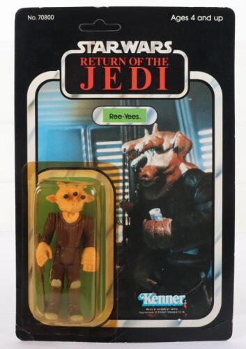 Kenner Star Wars Return of The Jedi Ree-Yees, Vintage Original Carded Figure