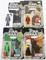 Four Palitoy Opened Vintage Star Wars card