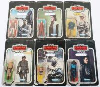 Six Kenner Opened Vintage The Empire Strikes Back Star Wars 31 back cards