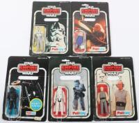 Five Palitoy Opened Vintage The Empire Strikes Back Star Wars carded figures