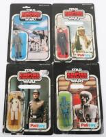 Four Palitoy Opened Vintage Star Wars Empire Strikes Back carded figure