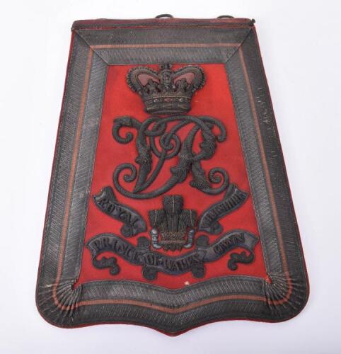 Victorian Royal Wiltshire Yeomanry (Prince of Wale&rsquo;s Own) Officers Full Dress Sabretache