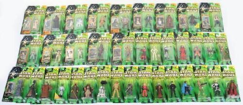 Quantity of Hasbro Star Wars Power of The Jedi Action Figures