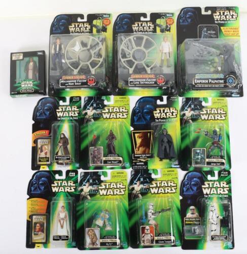 Twelve Kenner/Hasbro Star Wars Action Figures