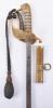 Victorian Royal Navy Officers Dress Sword by Wilkinson&rsquo;s Attributed to Admiral of the Fleet Sir Charles Frederick Hotham GCB GCVO