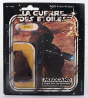 Meccano French Issue Star Wars Jawa Vintage Original Carded Figure