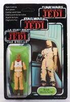 Palitoy General Mills Star Wars Tri Logo Return of The Jedi Bossk (Bounty Hunter) Vintage Original Carded Figure