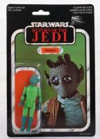 Palitoy General Mills Star Wars Return of The Jedi Greedo Vintage Original Carded Figure