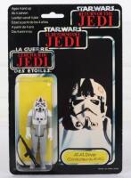 Palitoy General Mills Star Wars Tri Logo Return of The Jedi AT-AT Driver Vintage Original Carded Figure