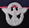 Third Reich Fire Police Officials Peaked Cap - 4