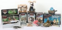 Five Vintage Boxed Star Wars Return of The Jedi Vehicles & Accessories