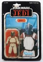 Kenner Star Wars Return of The Jedi Klaatu (Skiff Guard outfit) Vintage Original Carded Figure