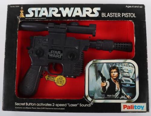 Scarce Boxed Palitoys Star Wars Hans Solo Blaster Pistol