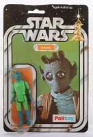 Palitoy Star Wars Greedo Vintage Original Carded Figure