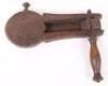 Two Beech Wooden early Victorian Police Rattle Alarms - 3