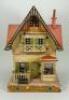 A Moritz Gottschalk red roof dolls houses and contents, German 1920s,