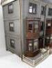 ‘Idaville’ a well-made three storey wooden Dolls House with original contents, made by Percy Platnauer circa 1912, - 4
