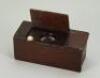 A rare and early 19th century mahogany Dolls House ‘Thunder Box’,