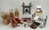 Collection of Dolls House furniture and miniatures, late 19th early 20th century, - 2