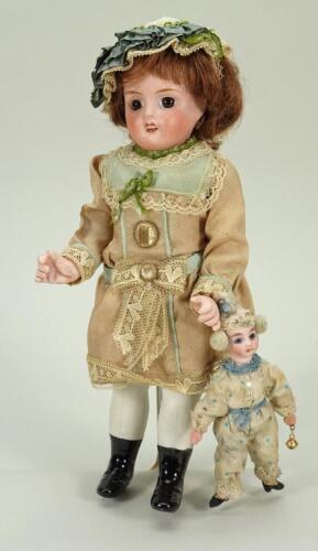 A ‘Petite Francais’ J Verlingue all bisque doll, French 1920s,