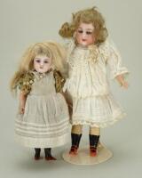 Miniature DEP ‘Globe Baby’ bisque head doll, German circa 1910,