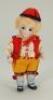 Miniature Kestner 292 ‘googly’ doll, all original, German circa 1910,