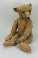 Brown mohair Steiff Teddy bear, German circa 1909,