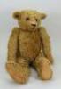 Brown mohair Steiff Teddy bear, German circa 1909, - 6