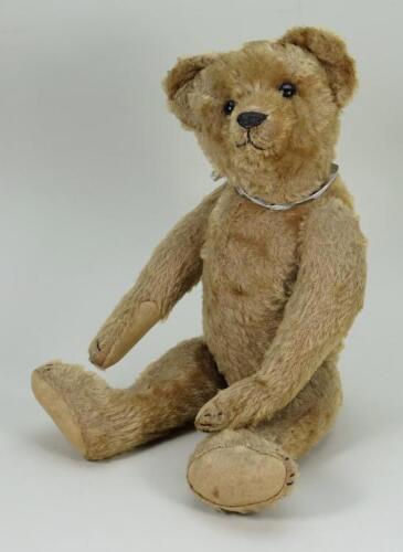 Early German brown mohair Teddy bear, circa 1909,