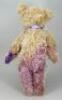 A rare lavender mohair Helvetic Teddy bear, German 1920s, - 2