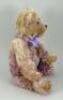 A rare lavender mohair Helvetic Teddy bear, German 1920s, - 4