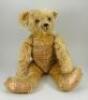 An early blonde long mohair Alpha Farnell Teddy bear, English circa 1925, - 2