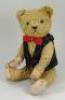 A blonde mohair Musical Teddy bear, English possibly Farnell 1930s,