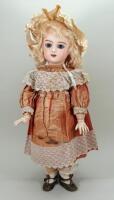 Beautiful Eden Bebe bisque head doll, French circa 1890,