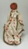 Rare ‘Queen of Hearts’ bon-bonier wax doll, French 1880s, - 3