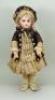 Beautiful all original Depose Jumeau bisque head Bebe doll, size 9, French circa 1885,