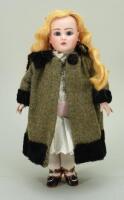 Very sweet Steiner Figure A bisque head Bebe doll, size 3, French circa 1890,