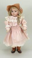 Extremely rare Gutta Percha Bru Bebe doll, French circa 1890,