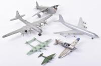 Six Unboxed Diecast/Plastic Aeroplane Models