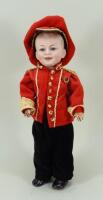 S.F.B.J 227 bisque head character doll, French circa 1910,