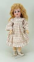 Simon & Halbig bisque head doll, German circa 1905,